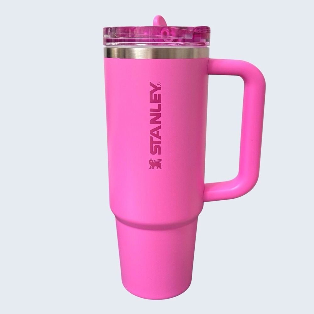 Stanley Popsicle Pink Quencher Pro Tour Flip Straw Tumbler 30 oz BPA Free